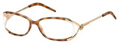 Roberto Cavalli RC0497 Eyeglasses Eyeglasses - 053 - Blonde havana, rose gold