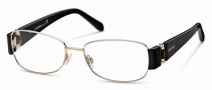 Roberto Cavalli RC0544 Eyeglasses Eyeglasses - 028 - Rose gold, black temples