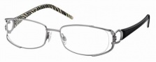Roberto Cavalli RC0547 Eyeglasses Eyeglasses - 012 - Dark ruthenium, black/zebra temples