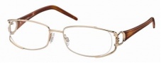 Roberto Cavalli RC0547 Eyeglasses Eyeglasses - 028 - Rose gold, blonde havana