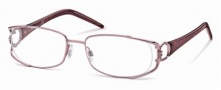 Roberto Cavalli RC0547 Eyeglasses Eyeglasses - 072 - Rose, pearled amethyst temples