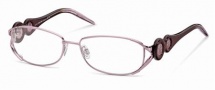 Roberto Cavalli RC0549 Eyeglasses Eyeglasses - 072 - Rose, striped rose shaded brown