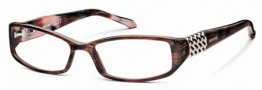Roberto Cavalli RC0558 Eyeglasses Eyeglasses - 068 - Melange ruby red/rose, rhodium