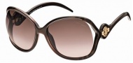 Roberto Cavalli RC575S Sunglasses Sunglasses - 50F Brown, havana, Gradient brown lenses