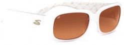 Serengeti Giuliana Sunglasses Sunglasses - 7466 Shiny White / Driver Gradient