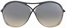 Tom Ford FT0184 Vicky Sunglasses Sunglasses - 20B Dark Grey Shaded/dark Grey Blue Shaded 