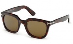 Tom Ford FT0198 Campbell Sunglasses Sunglasses - 56J Havana / Roviex