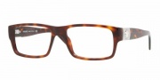 Versace VE3136 Eyeglasses Eyeglasses - 874  BROWN RULE/BROWN TRAN DEMO LENS