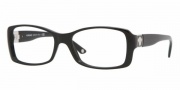 Versace VE3137 Eyeglasses Eyeglasses - GB1  SHINY BLACK DEMO LENS