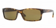 Ray-Ban RB4151 Sunglasses Sunglasses - 710/57 LIGHT HAVANA CRYSTAL BROWN POLARIZED