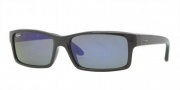 Ray-Ban RB4151 Sunglasses Sunglasses - 601/68 Black / Crystal Blue