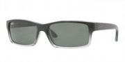 Ray-Ban RB4151 Sunglasses Sunglasses - 842 Black Gradient / Crystal Green
