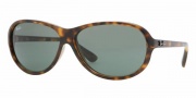 Ray-Ban RB4153 Sunglasses Sunglasses - 710  LIGHT HAVANA CRYSTAL BROWN