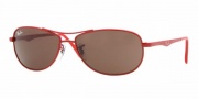 Ray-Ban Junior RJ9528S Sunglasses Sunglasses - 235/80 METALLIZED BLUE BLUE