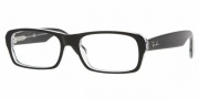 Ray-Ban RX5223 Eyeglasses Eyeglasses - 2034  TOP BLACK ON TRANSPARENT DEMO LENS