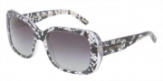Dolce & Gabbana DG4101 Sunglasses Sunglasses - 17528G Animal Red / Gray Gradient