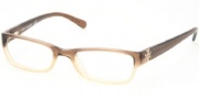 Tory Burch TY2003 Eyeglasses Eyeglasses - 858  BROWN FADE DEMO LENS