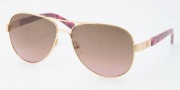 Tory Burch TY6010 Sunglasses Sunglasses - 106/13 GOLD BROWN GRADIENT