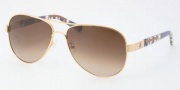 Tory Burch TY6010 Sunglasses Sunglasses - 116/13 TAUPE BROWN GRADIENT