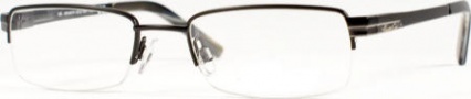 Kenneth Cole New York KC0131 Eyeglasses Eyeglasses - 001 Semi Shiny Black/Demo Lens