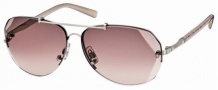 Swarovski SK0006 Sunglasses Sunglasses - 16Z Rose Gold/Mauve Lens