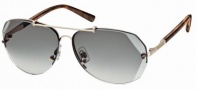 Swarovski SK0006 Sunglasses Sunglasses - 28P Gold/Smoke Lens
