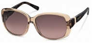 Swarovski SK0012 Sunglasses Sunglasses - 45Z Honey/Mauve Lens