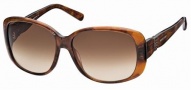 Swarovski SK0012 Sunglasses Sunglasses - 52F Havana/Brown Lens