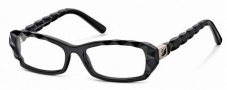 Swarovski SK5007 Eyeglasses Eyeglasses - 001 Black/Demo Lens