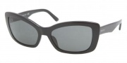 Prada PR 03NS Sunglasses Sunglasses - BF03M1 Top Mimetic Gray / Black Gray Gradient