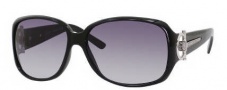 Gucci 3168 Sunglasses Sunglasses - OD28 Shiny Black (JJ Gray Shaded Lens