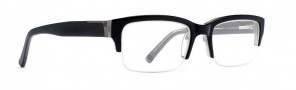 Von Zippper Elks Lodge Eyeglasses Eyeglasses - Black Smoke 