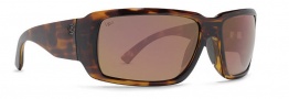 Von Zipper Drydock Polarized Sunglasses Sunglasses - TVP-Tortoise / Vermilion Chrome Glass Polarized