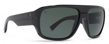 Von Zipper Gatti Polarized Sunglasses Sunglasses - SIN-Shift into Neutral's Black Satin / Grey Poly Polarized