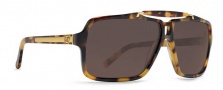 Von Zipper Manchu Sunglasses Sunglasses - BKG-Black Gloss / Vintage Grey