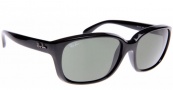 Ray-Ban RB4161 Sunglasses Sunglasses - 601/58 Black / Crystal Green Polarized