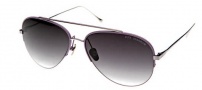 Dita Sparrow Sunglasses Sunglasses - 21004-P Matte Black Carbon & Antique Silver / Dark Grey Solid Polarized 