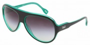 D&G DD 3059 Sunglasses Sunglasses - 17738G Black on Green