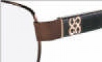 Coach Louise 1009 Eyeglasses Eyeglasses - Dark Brown 211