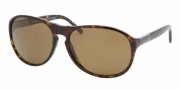 Bvlgari BV7010 Sunglasses Sunglasses - 504/57 Dark Havana / Crystal Brown Polarized