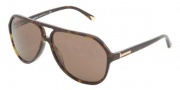 Dolce & Gabbana DG4102 Sunglasses Sunglasses - 502 / 73 Havana Brown