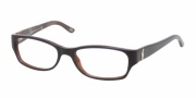 Ralph Lauren RL6058 Eyeglasses Eyeglasses - 5150 Top Bue / Brown Demo Lens