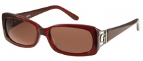 Guess GU 6530 Sunglasses Sunglasses - BU-17: Burgundy / Rose Lens