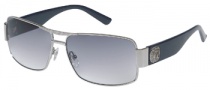 Guess GU 6560 Sunglasses Sunglasses - SI-48: Silver / Blue Gradient