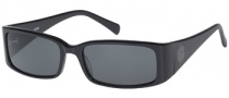 Guess GU 6572 Sunglasses Sunglasses - BLK-3: Black / Gray Lens