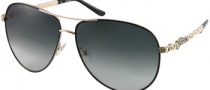 Guess GU 7032 Sunglasses Sunglasses - BLK-35: Black / Gold