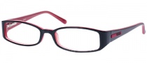 Guess GU 1393 Eyeglasses Eyeglasses - BLKRD: Black On Red 