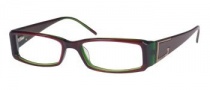 Guess GU 1529 Eyeglasses Eyeglasses - PLGRN: Plum / Green