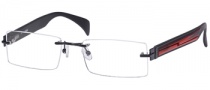 Guess GU 1600 Eyeglasses Eyeglasses - BLK: Black