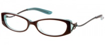 Guess GU 9029 Eyeglasses Eyeglasses - BRN: Brown Over Teal